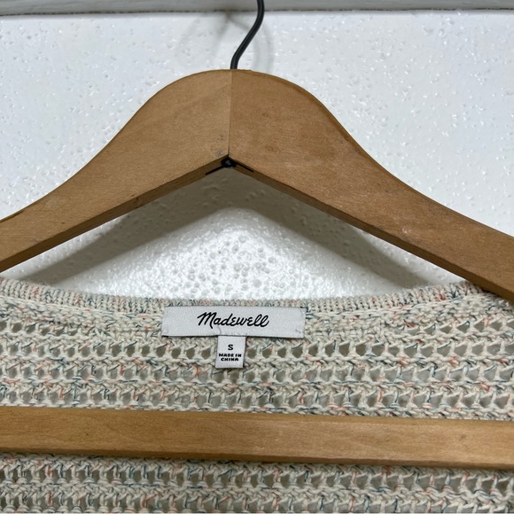 Madewell Rainbow speckled Marled Seville Pullover Sweater size small - Picture 13 of 14